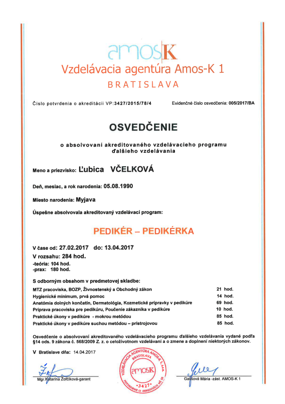 Certifikát 06